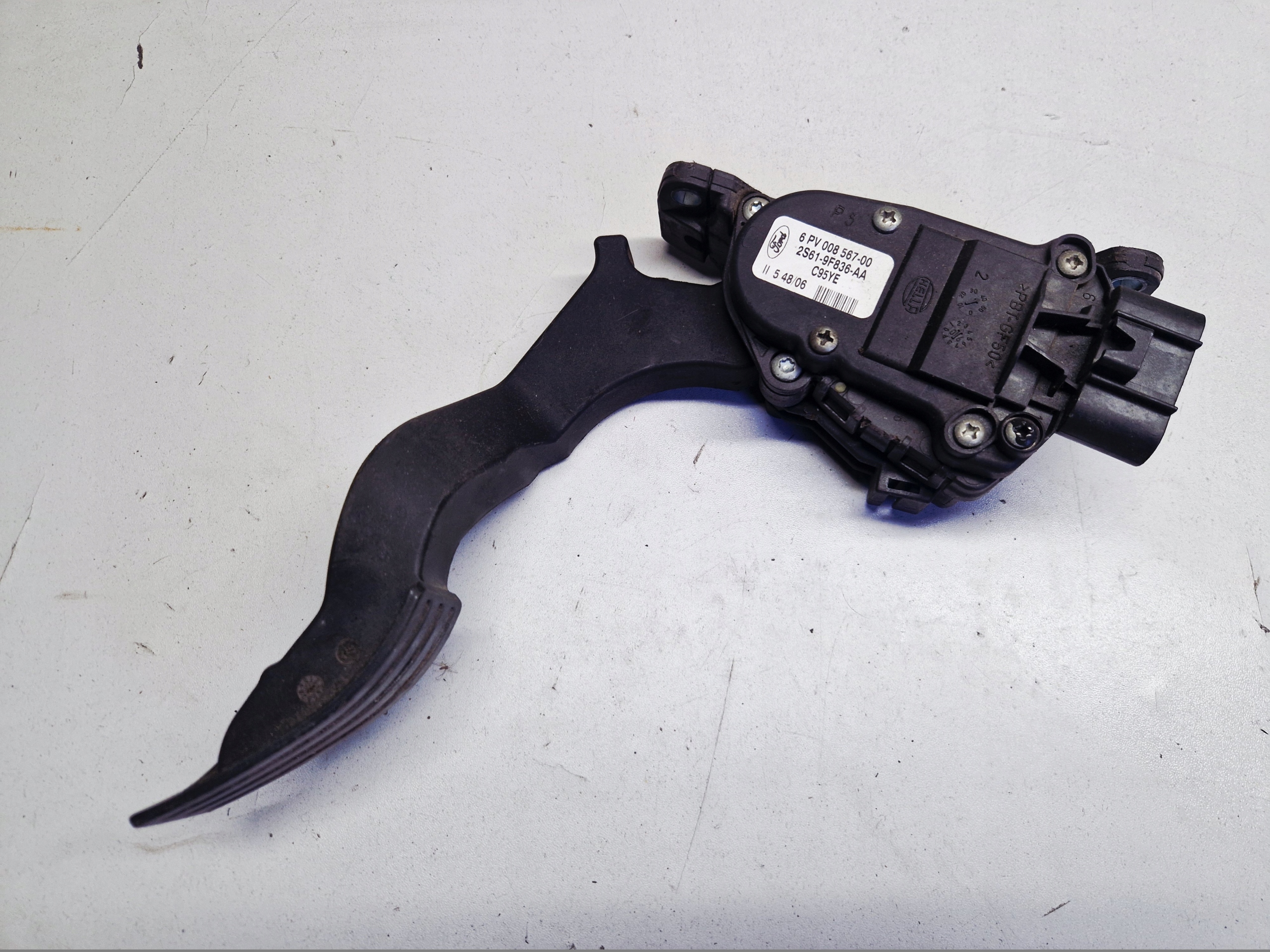 FORD FIESTA MK6 accelerator pedal 2S61-9F836-AA