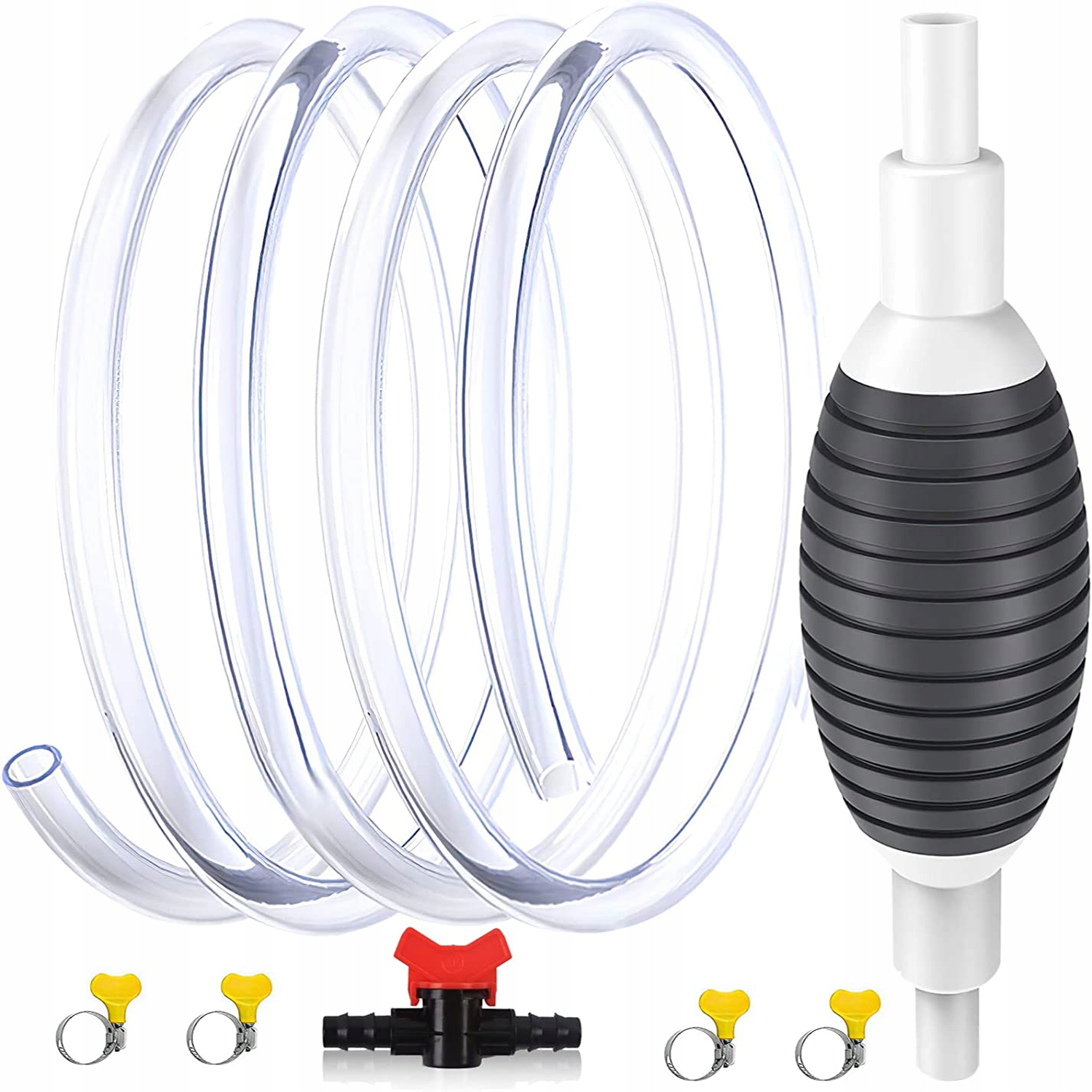 Gruszka Ręczna Pompka Do Paliwa 16MM Wąż 200CM