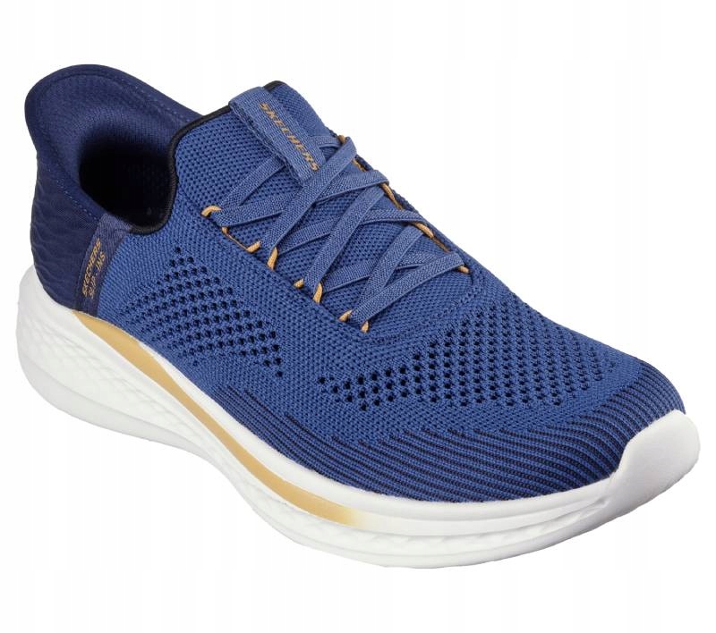 Skechers 210810 Blu černé polobotky vel. 42,5 sportovní Slip-ins Kochland