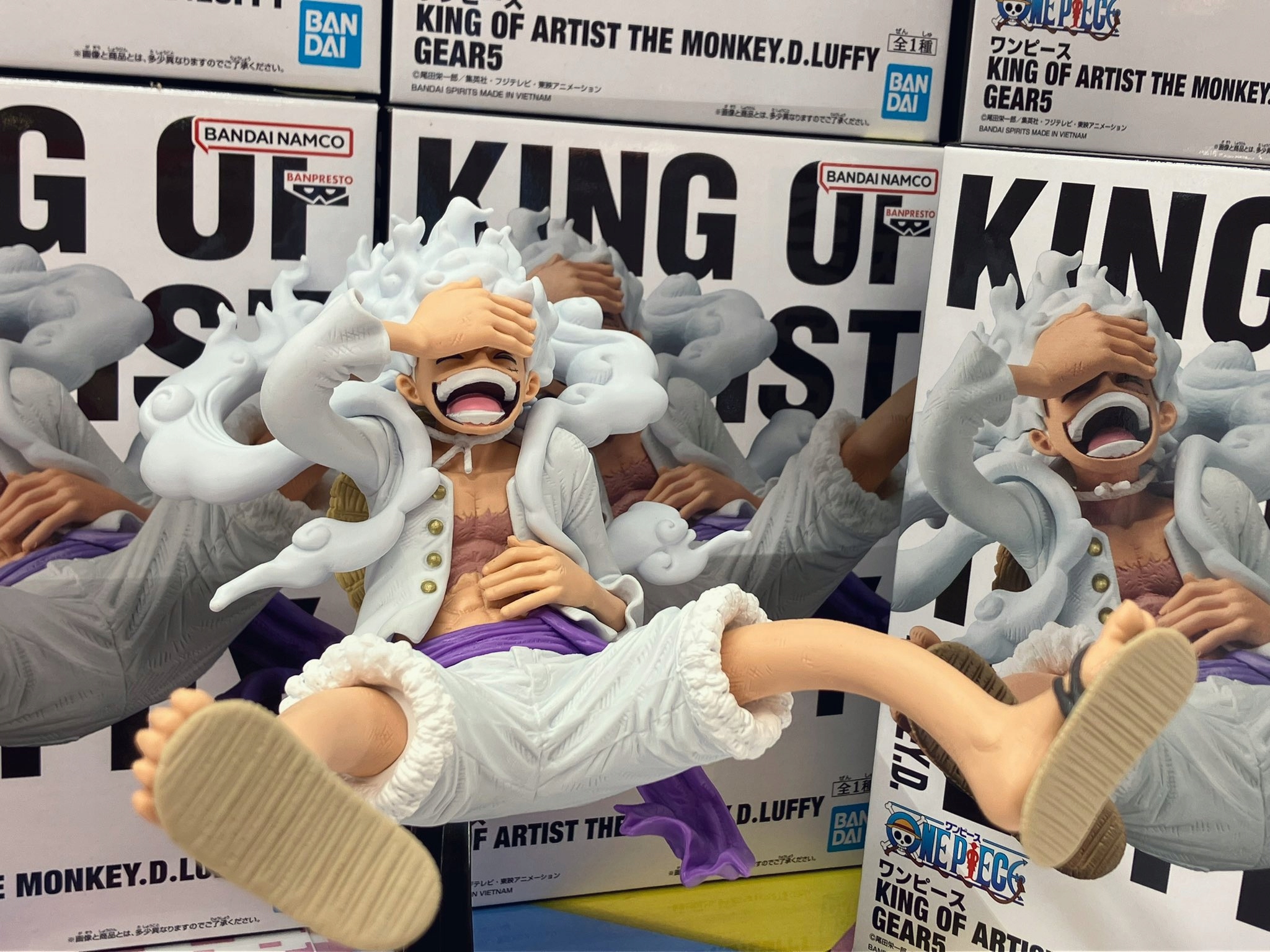 KINGOFARTIST MONKEY D LUFFY GEAR5セット バンプレスト ワンピース KING OF ARTIST THE MONKEY.D.LUFFY