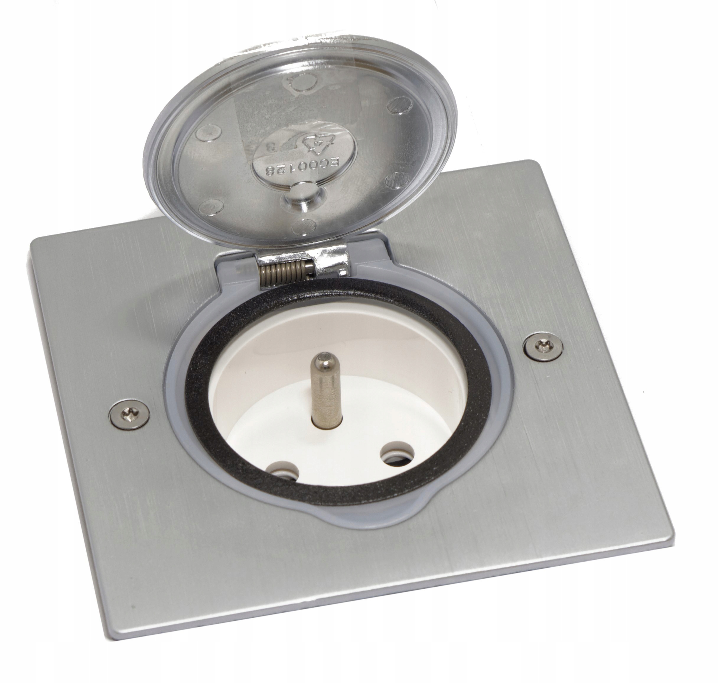 Gniazdo podłogowe z/u Floor Box Inox Legrand IP44