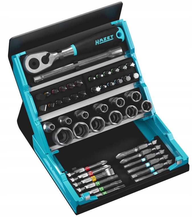 Hazet Klucze nasadowe 1/4” Smart Case Premium 50el