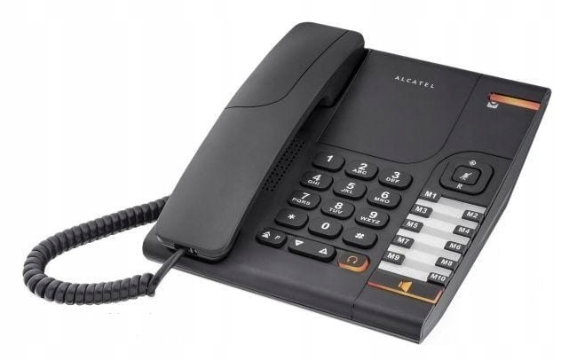Alcatel Temporis 380 Telefon analogowy czarny