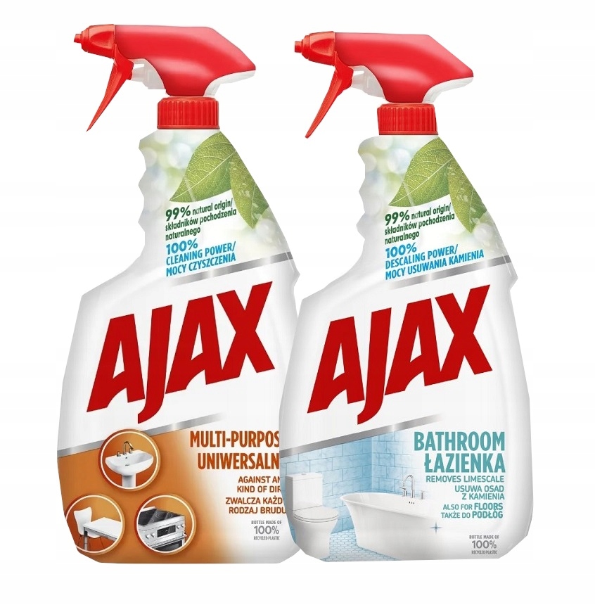 

Ajax spray do czyszczenia Uniwersalny Łazienka