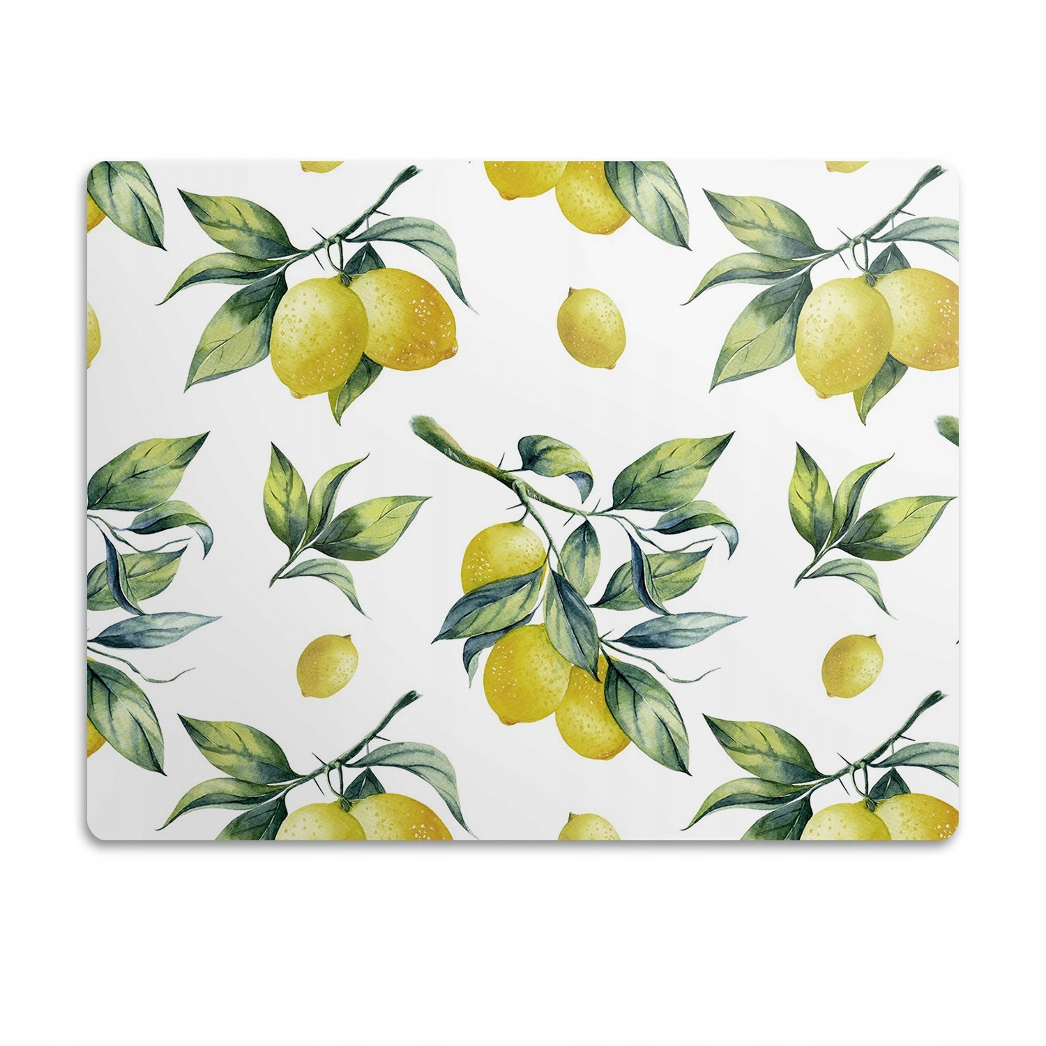 Podložka pod záchod pro kočky Žluté citrony 90x60 cm