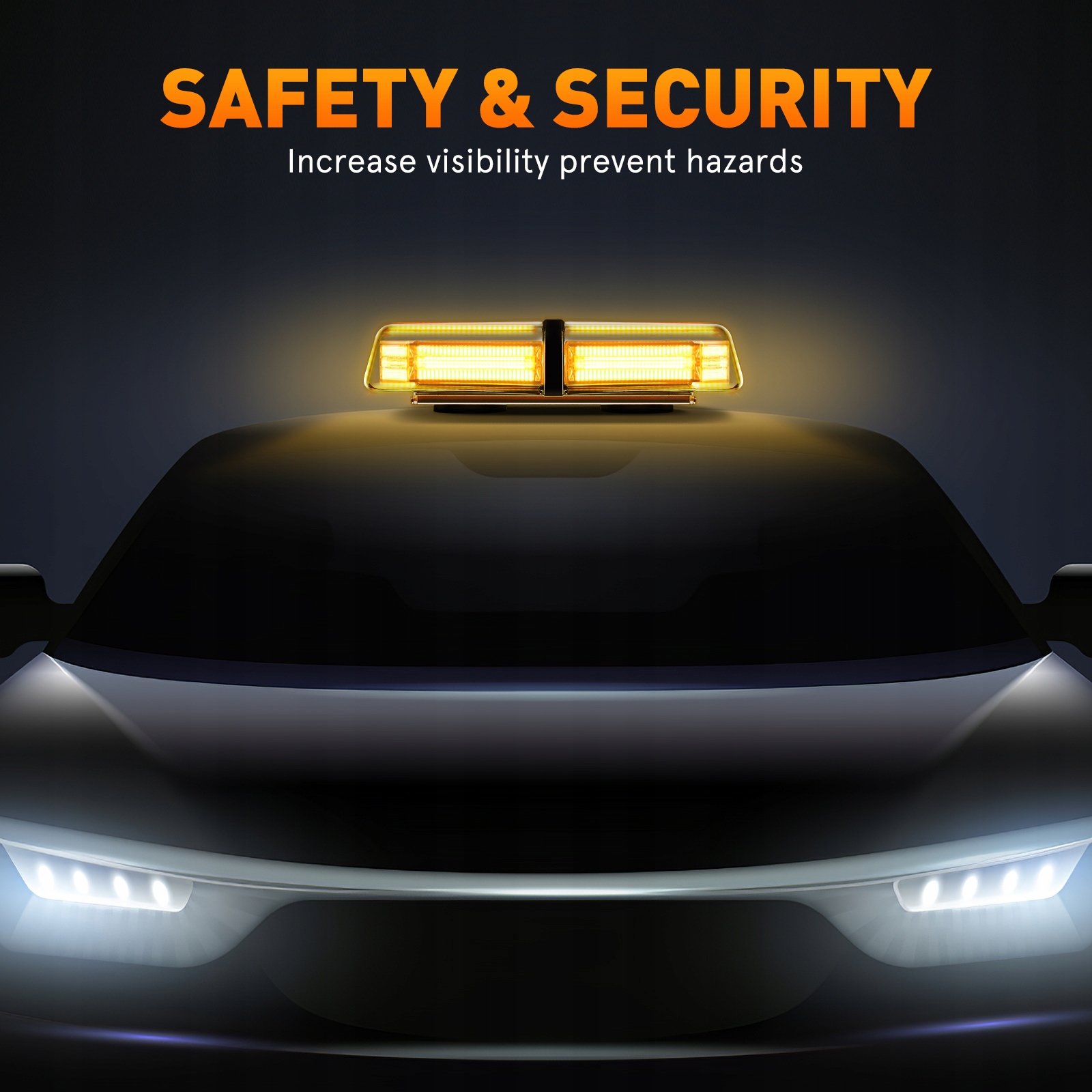 ŚWIATŁO DACHOWE SAMOCHODOWE Z 54 DIODAMI LED- WYSOKA JASNOŚĆ, SYGNALIZACJ Numer katalogowy części Car Roof Light