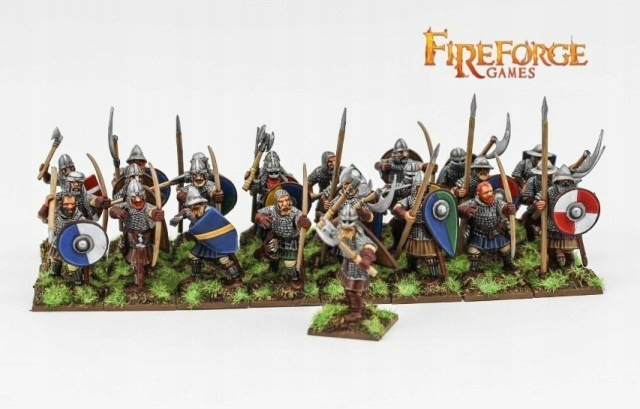 Scandinavian Infantry - 5 szt. piechota Wydawca Fireforge Games