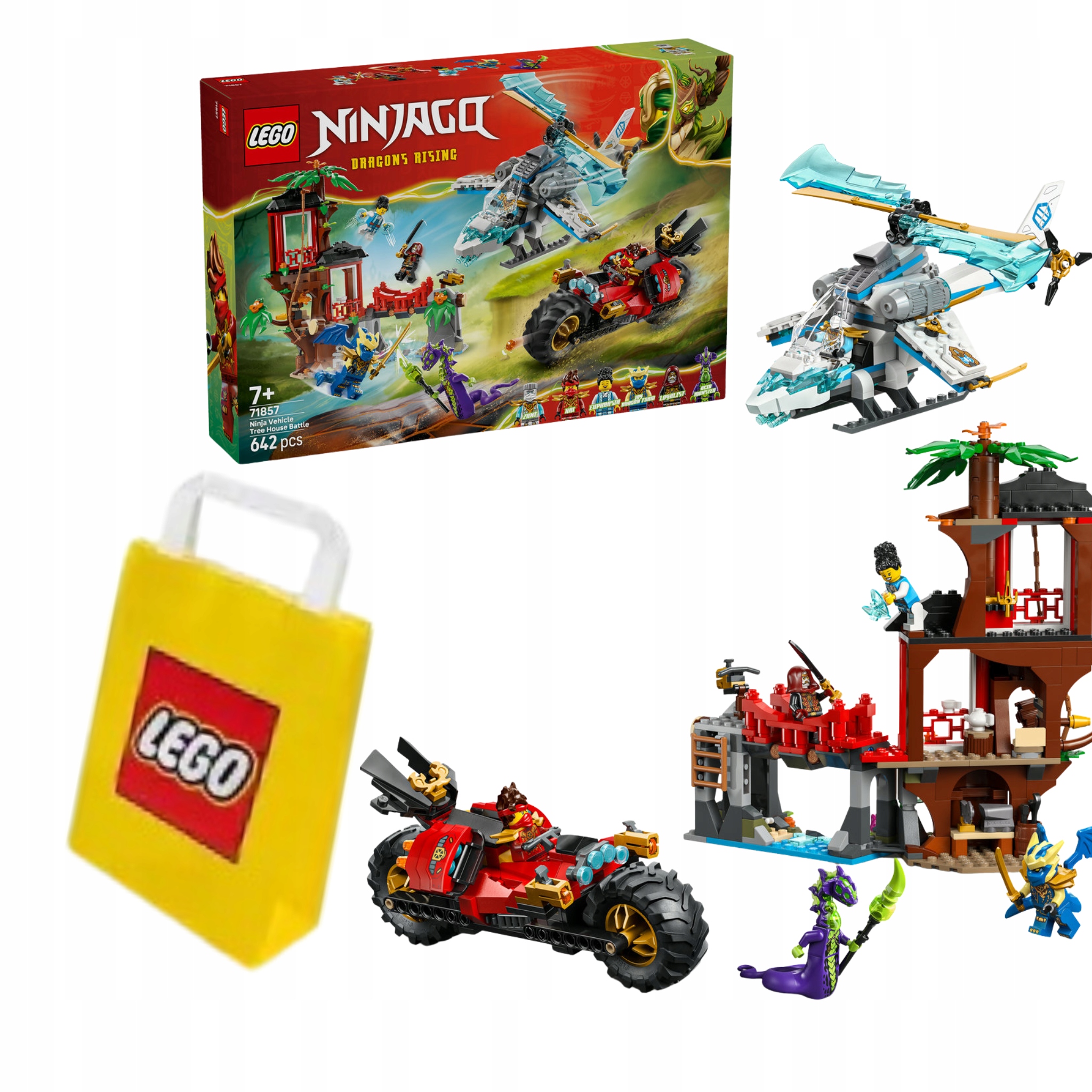 Lego Ninjago 71857 Souboj vozidel domeček na stromě katalog 2026