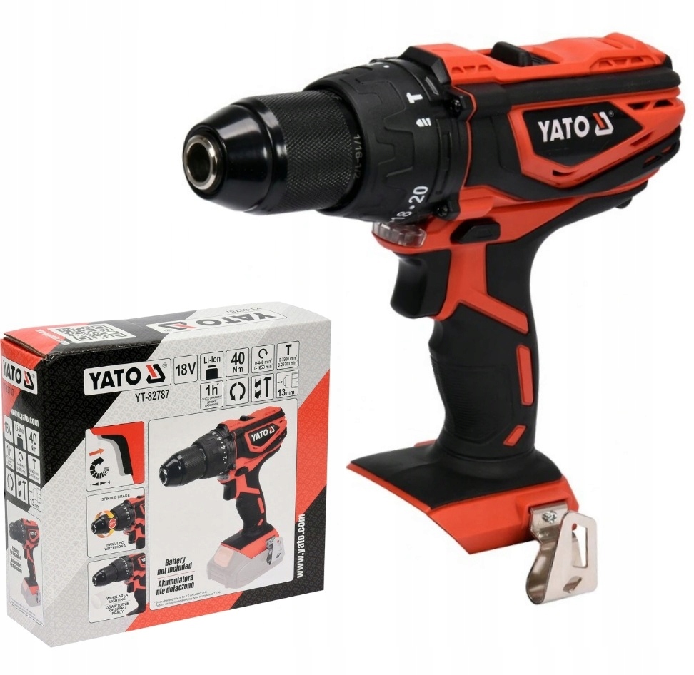 Yato YT-82787 Wkrętarka Udarowa 18V 40NM Body Bez Akumulatora
