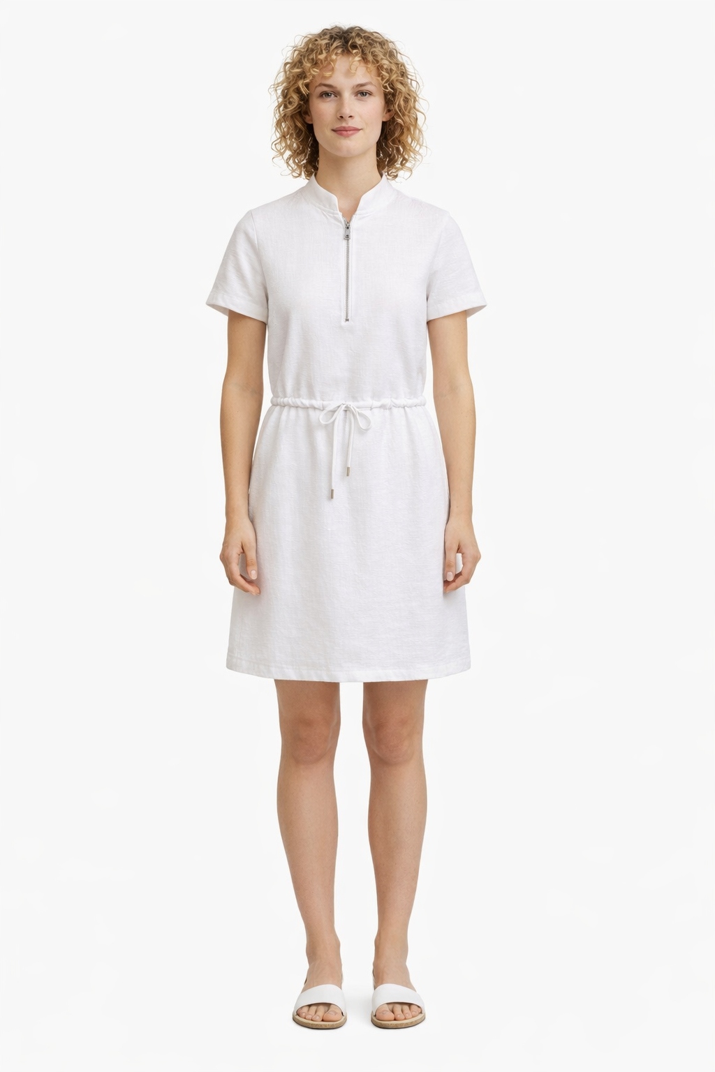 Joop Šaty Do Poloviny Lýtka Z Bavlny S Baskinkou A Límečkem 38 I4C