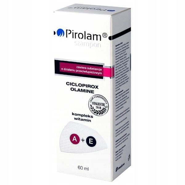 

Pirolam Szampon przeciwłupieżowy z wit A E 60ml