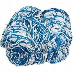 SIATKA NA BRAMKĘ PIŁKARSKĄ PEŁNOWYMIAROWĄ 7,5x2,5M PP5MM 2x2 WYTRZYMAŁA