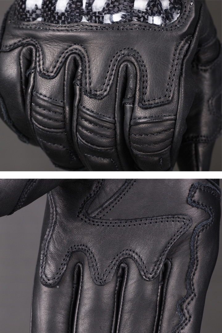 SKÓRZANE RĘKAWICE MOTOCYKLOWE HUSAR IRON L Model Iron