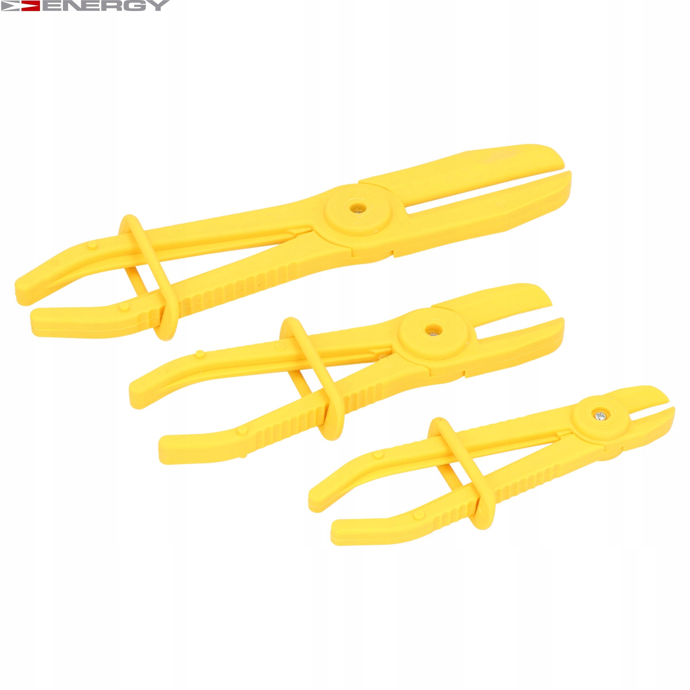 ZESTAW 3 PLAST. KLAMER ZACISKOWYCH