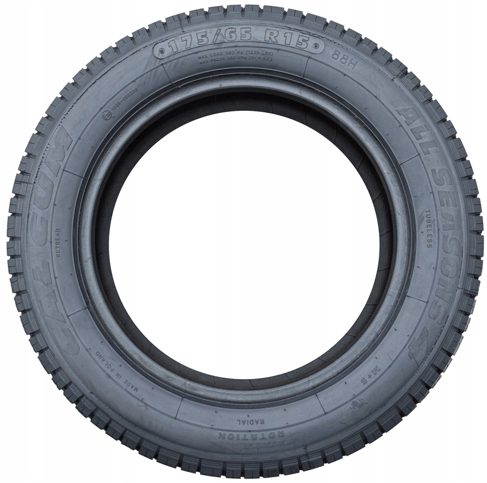 175/65r15 OPONY WIELOSEZONOWE CAŁOROCZNE 175 65 15 Profil opony 65