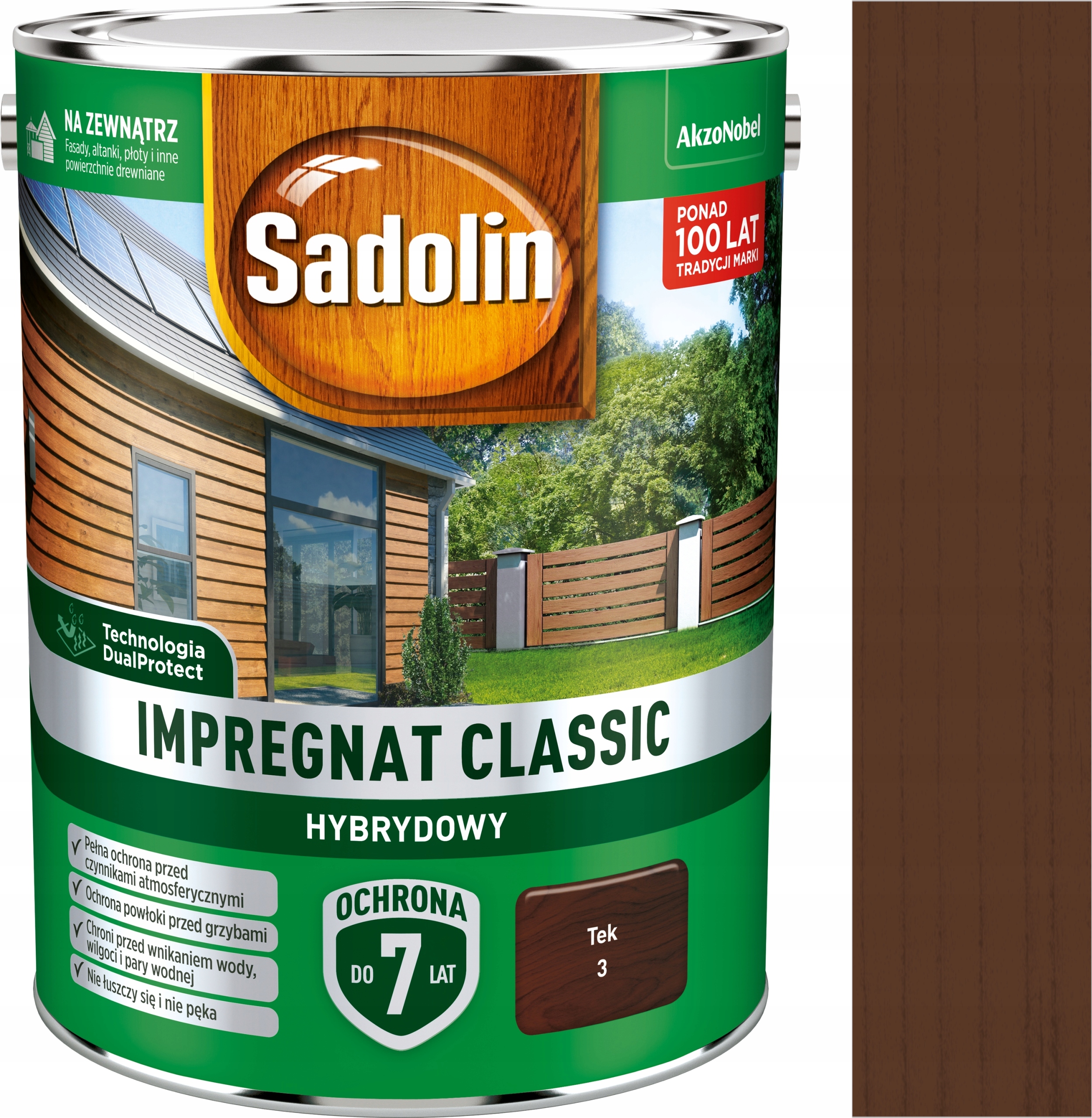 

Sadolin Classic Impregnat 4,5L Tek