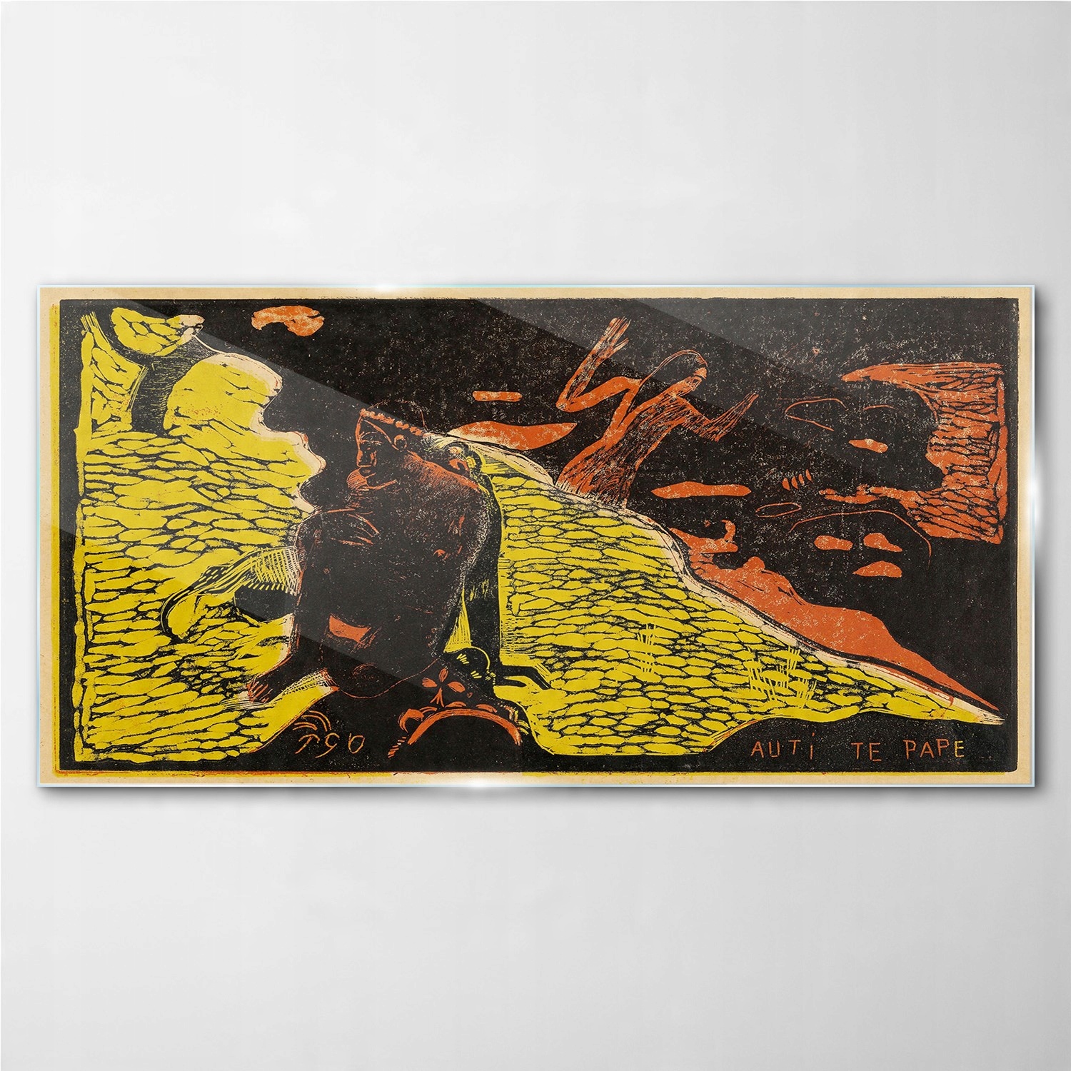 

Foto-obraz szklany Gauguin Auti te pape 100x50 cm