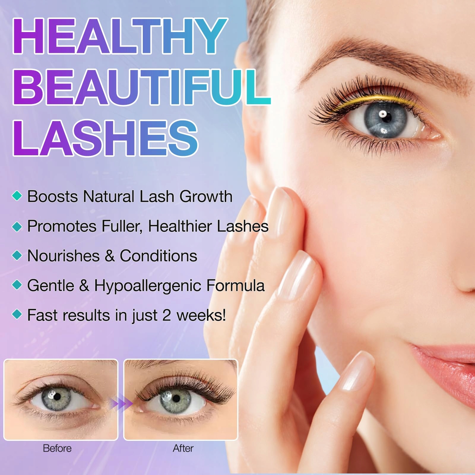 LONG4LASHES Serum Do Rzęs Wzrost Rzęs Serum 5ML Dłuższe Gęstsze Mocniejsze — miniatura 2