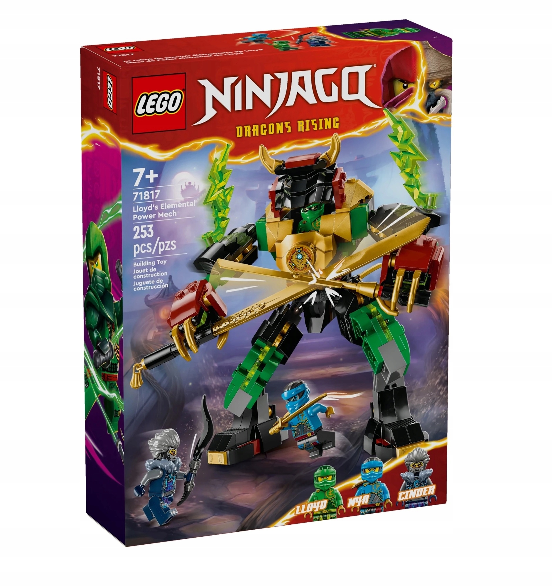Lego 71817 Ninjago Mech síly Lloydova živlu