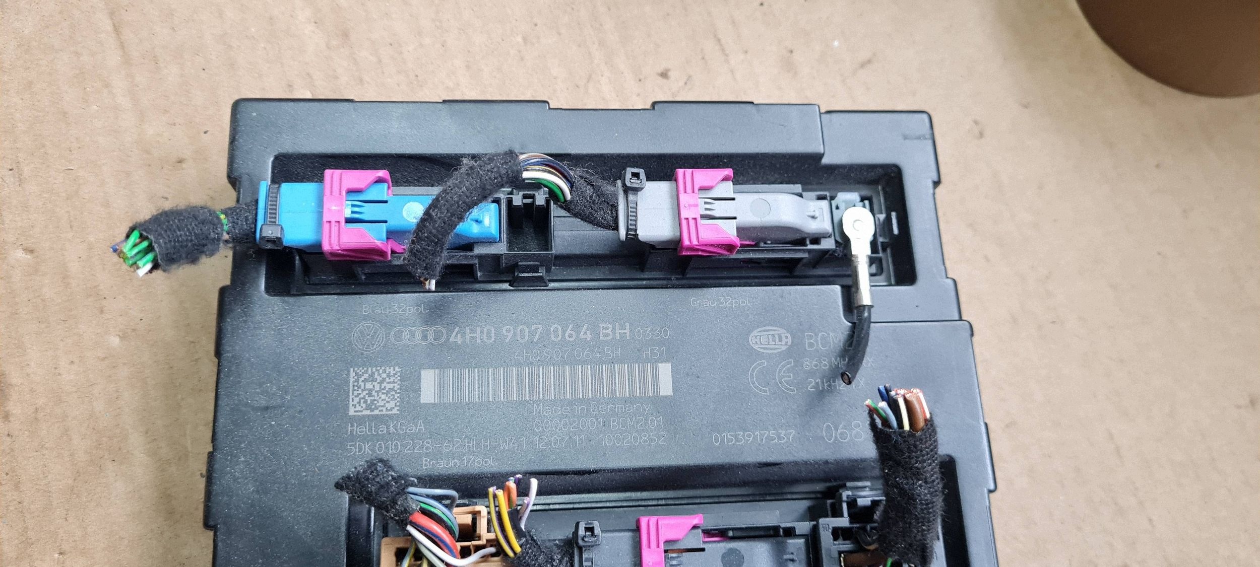A6 C7 4G module control unit KOMFORTU WTYCZKI 4H0907064BH A7 4G