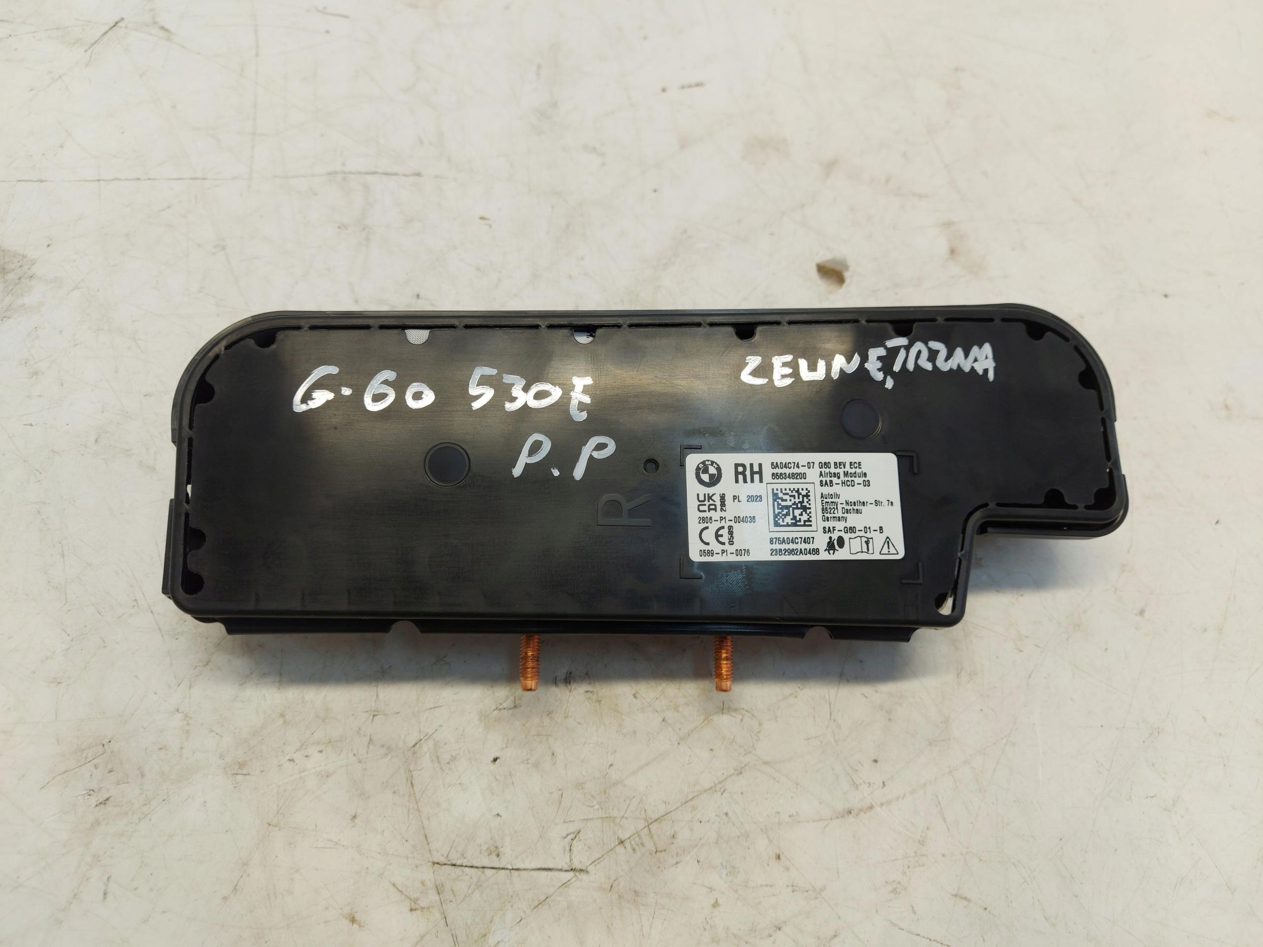 BMW 5 G60 airbag luft airbag sitz rechts 5A04C74