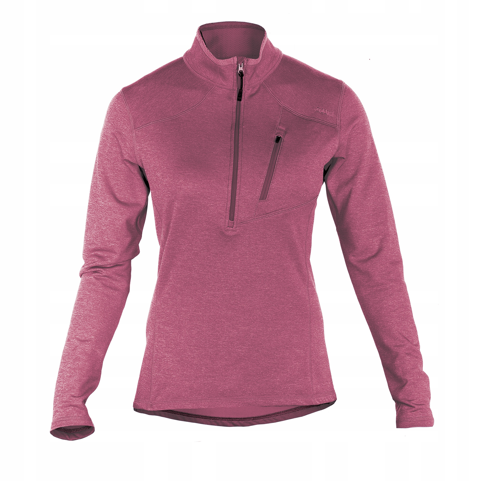 5.11 Polar Dámský Glacier Half Zip XL Berry 62005
