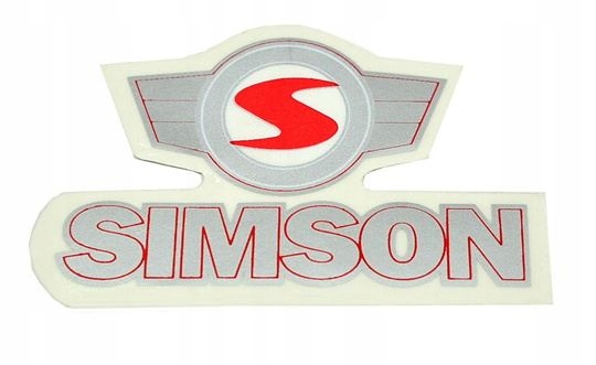 

Naklejka Simson S53 mała pokrywy lampy oryginał