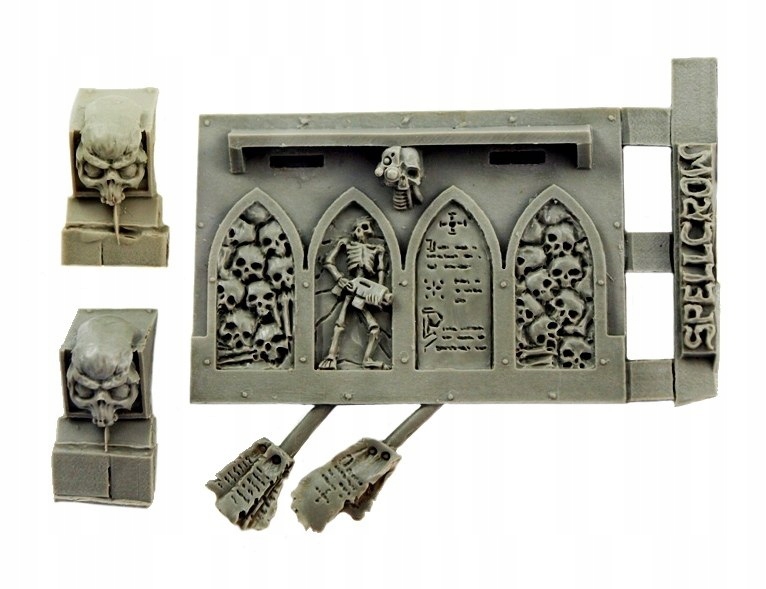 Space Knights Front Plate for Light Vehicles System Warhammer 40000