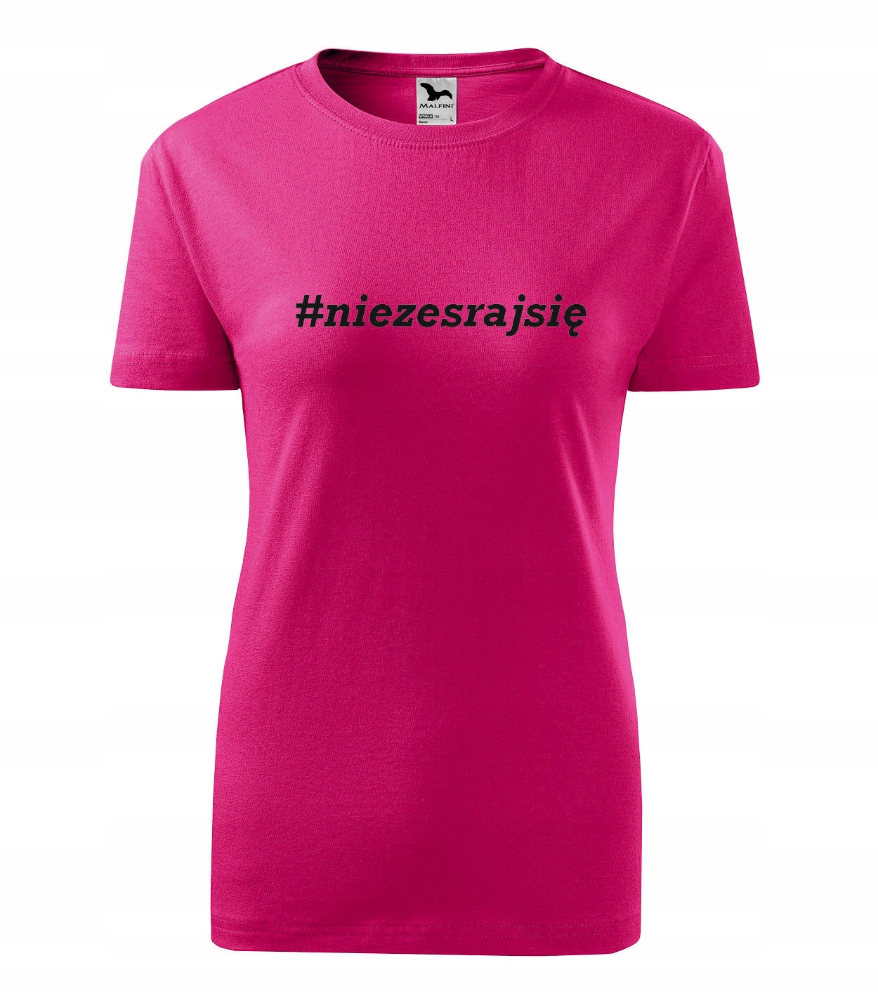 Koszulka T-shirt NIE ZESRAJ SIĘ damska Rozmiar XL