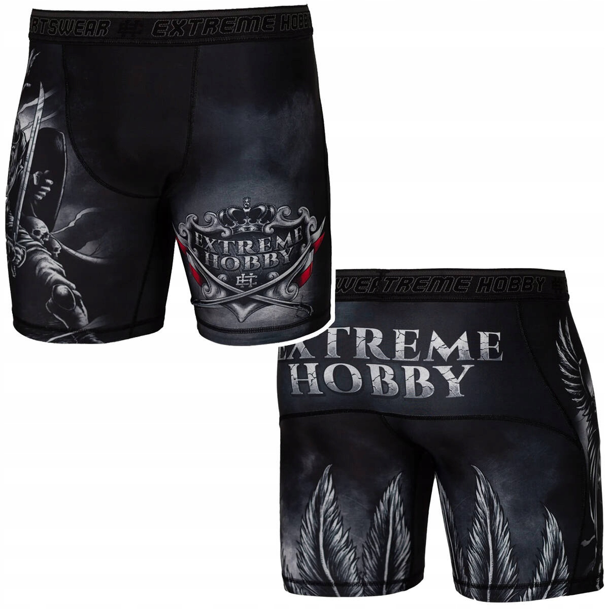 Krótkie spodenki Vale Tudo męskie Extreme Hobby Husarz r. S