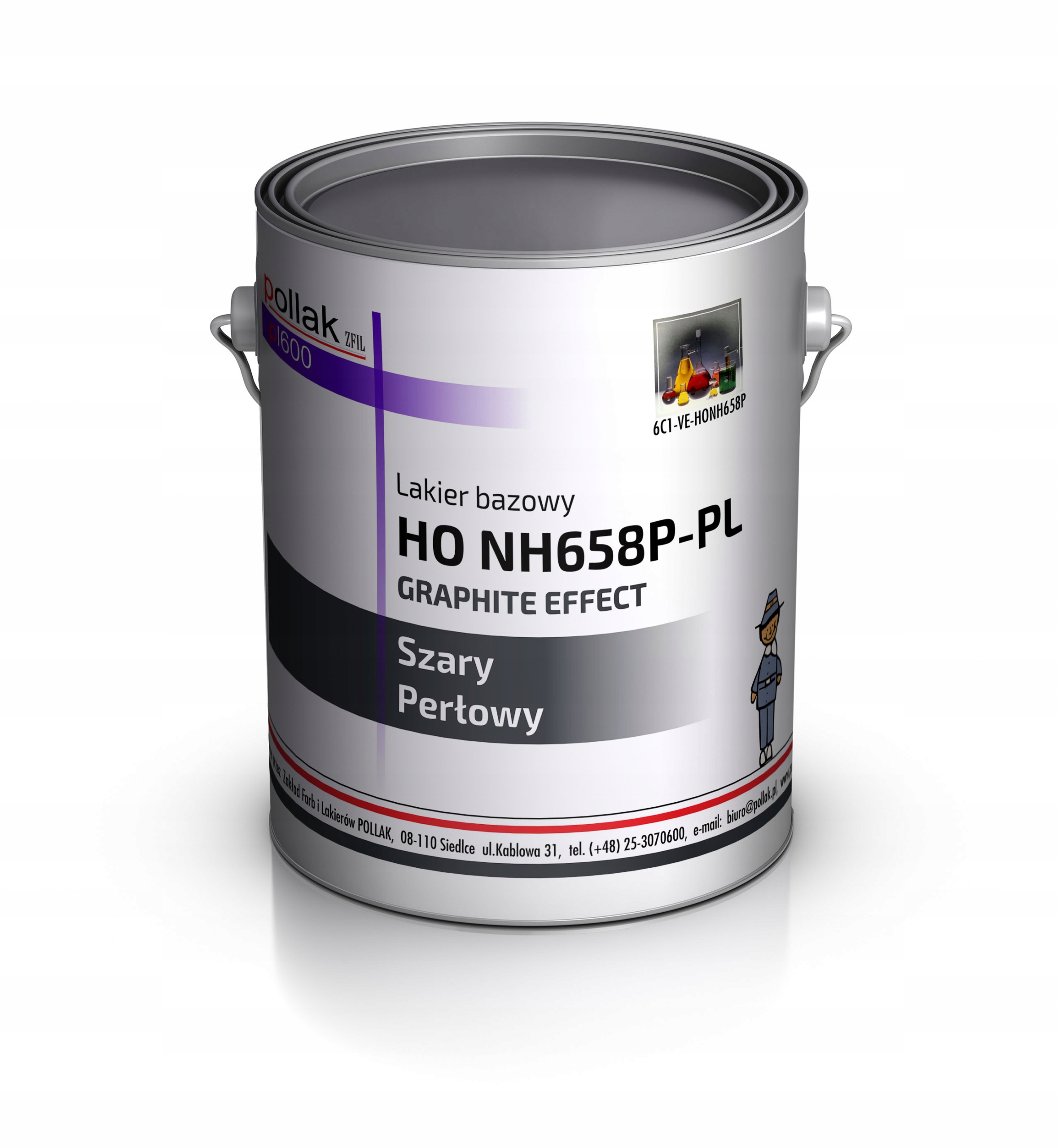 Базовый слой Pearl HONDA Graphite NH658P 1 L