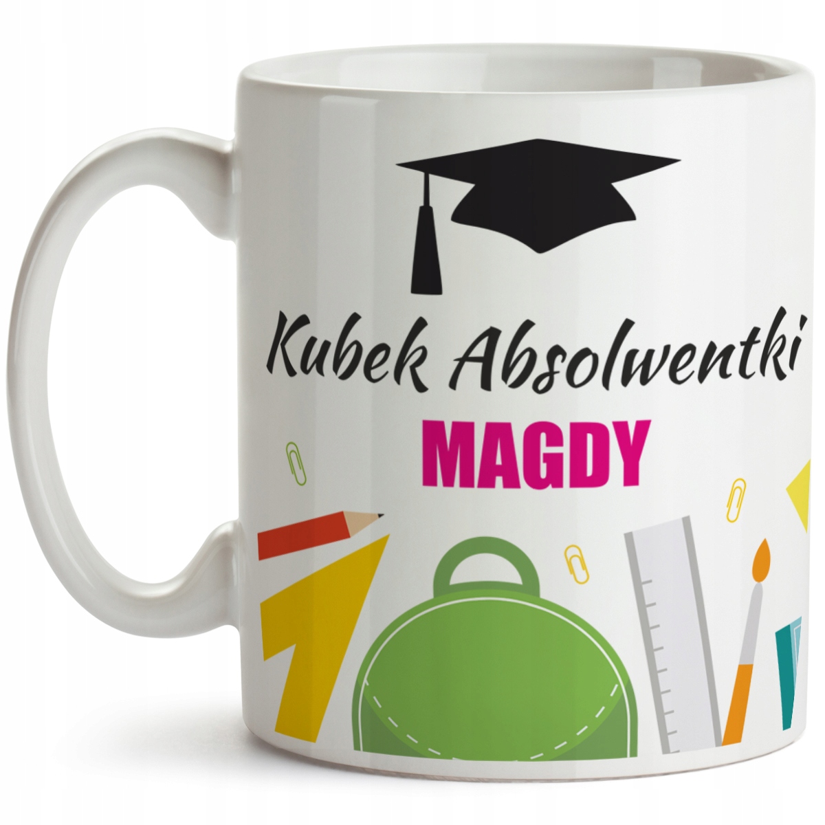 

Kubek Z Nadrukiem Absolwent Na Zakończenie Szkoły
