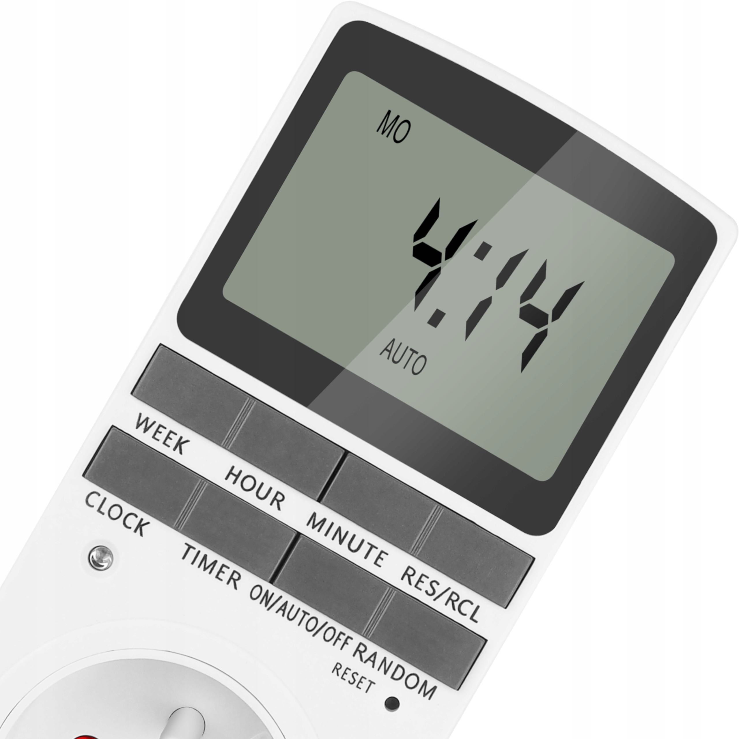 TIMER WYŁĄCZNIK WŁĄCZNIK CZASOWY PROGRAMATOR ELEKTRONICZNY CYFROWY 3680W Rodzaj programator czasowy