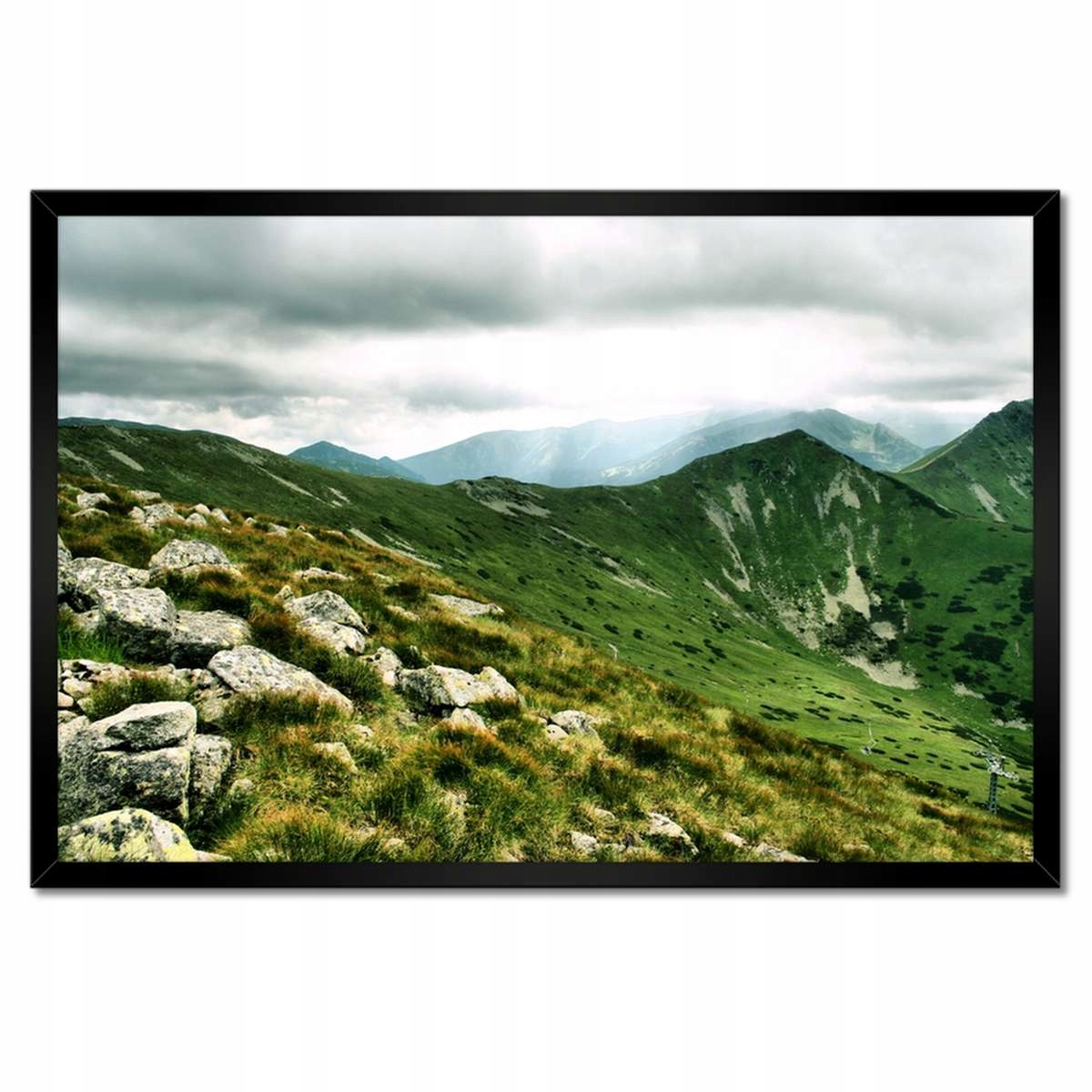 Plakáty v rámu 60x40 Vrchol Tater