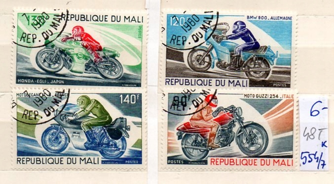 Mali 48 T , nr 554/ 7 , komplet
