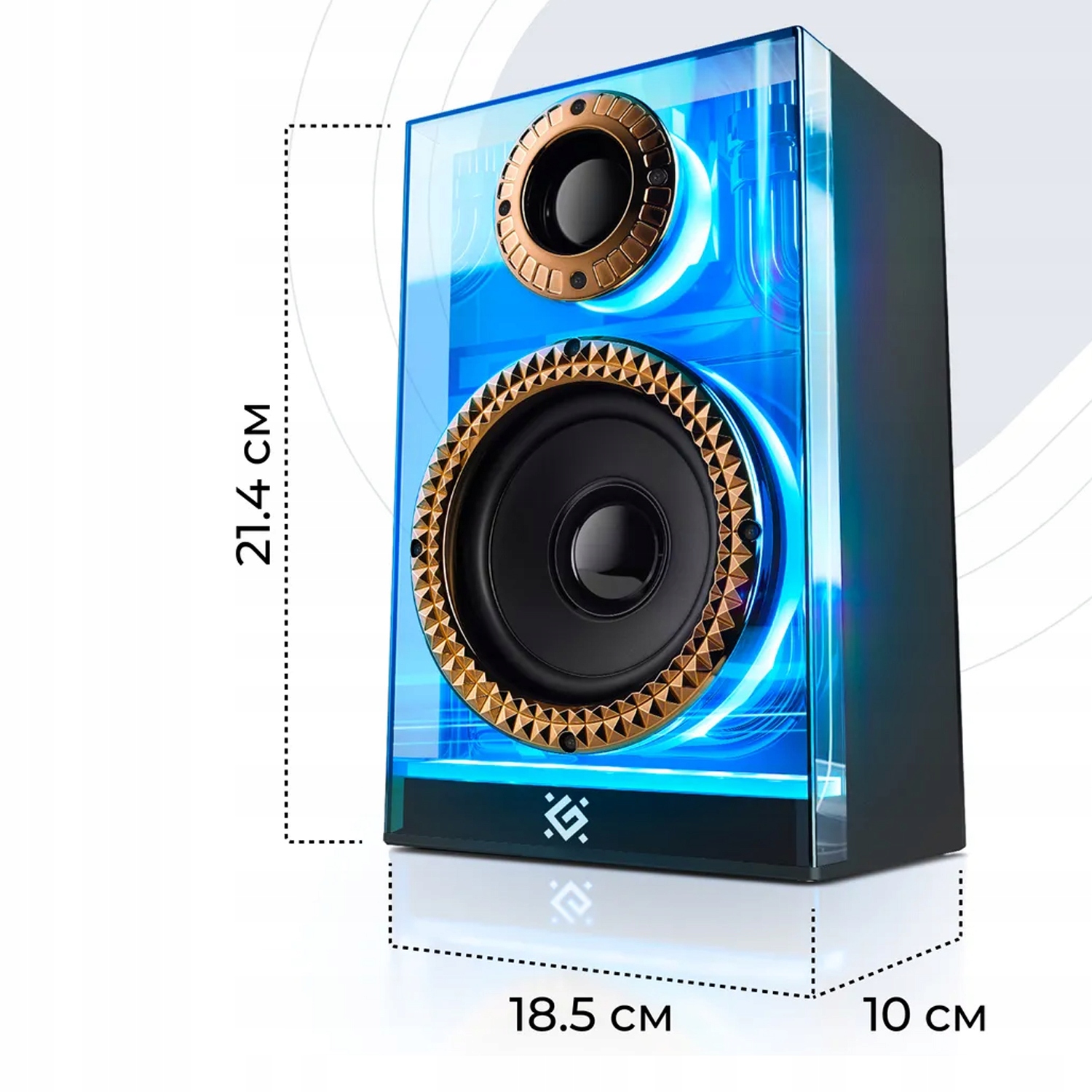 GŁOŚNIKI DEFENDER FUTURO 2.0 BLUETOOTH 20W LED — 22