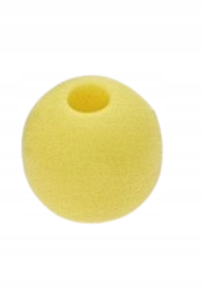 Kulka do zakończenia liny żółta 28 mm do Lin 6 mm końcówka odbojnik