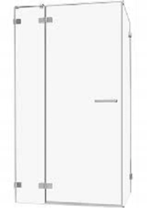 Radaway Euphoria Slezák 90 dveře levé x 90 stěna, sklo 8 mm s gravírováním