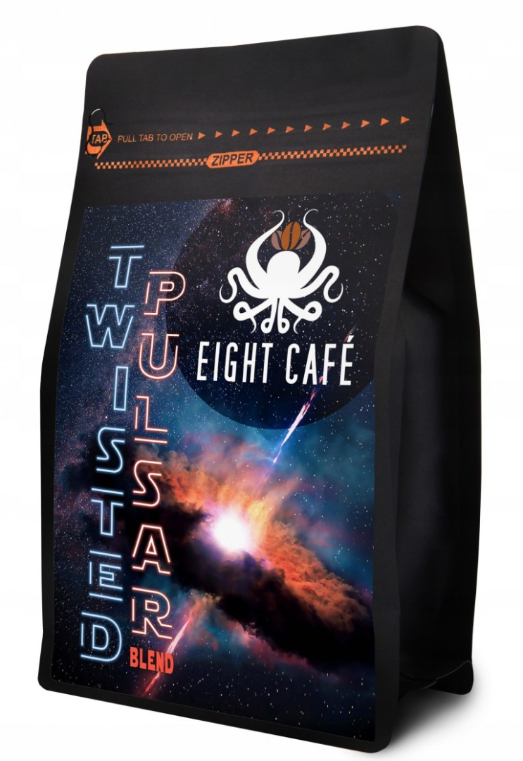 Levně Káva Zrnková kosmická Blend Twisted Pulsar 1 kg Top Arabica/Robusta