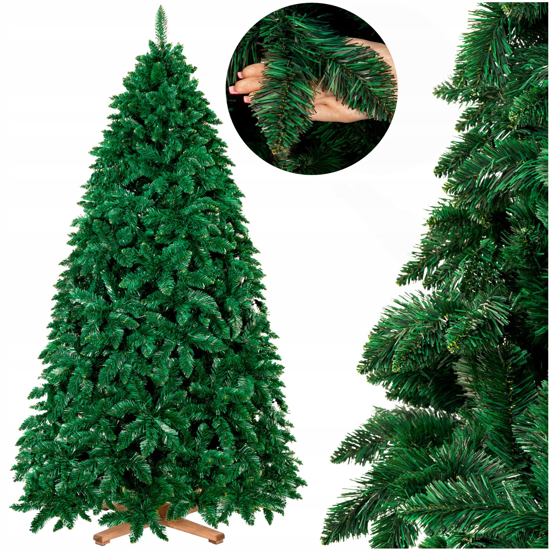 Choinka Sztuczna Pe 240cm Jak Żywa Sosna Leśna Delux Royal Trees