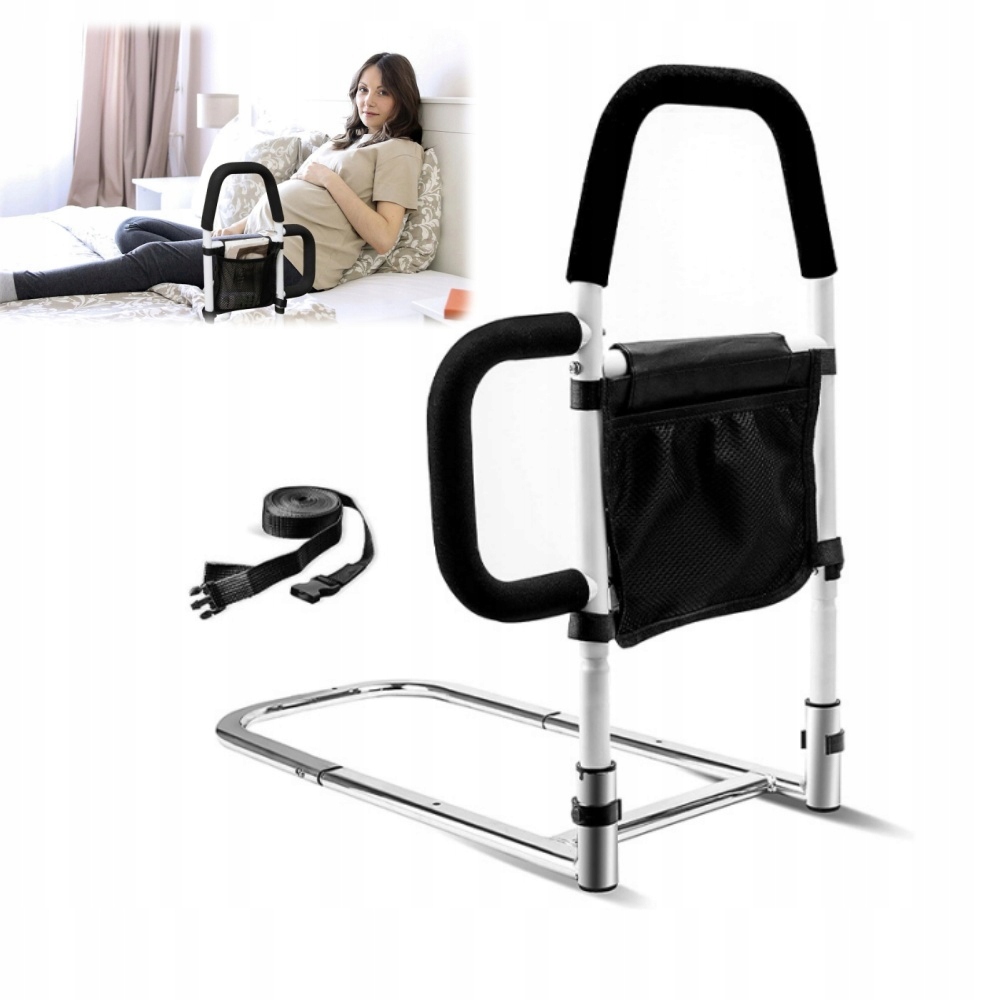 Uchwyt Poręcz Podnośnik Łóżkowy Pomoc Przy Wstawaniu Barierka Do Łóżka