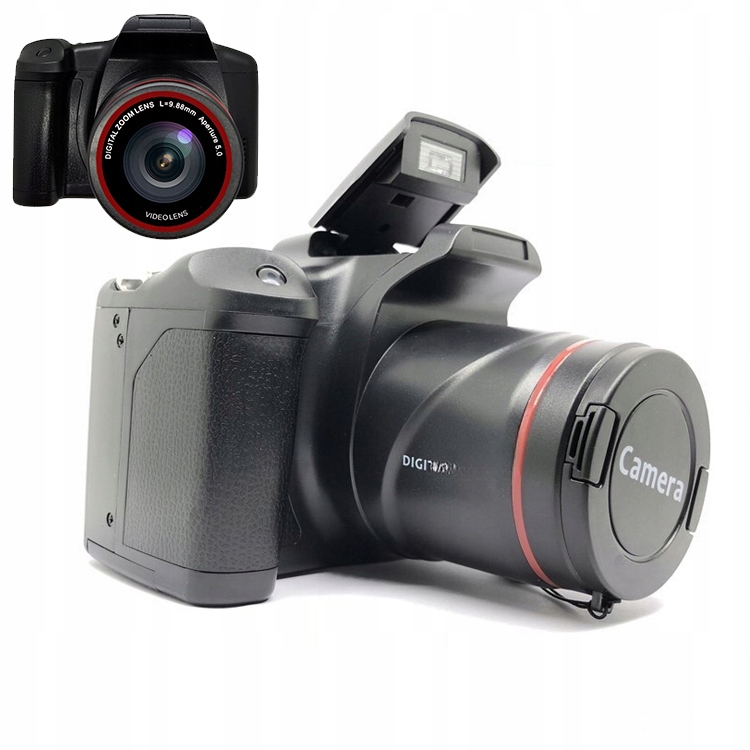 Profesionální digitální fotoaparát 4K 16MP 16X Standardní Cmos snímač 2,4" Tft LCD