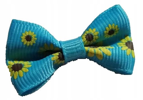 

Niebieskie Kokardki W Kwiaty Gumki