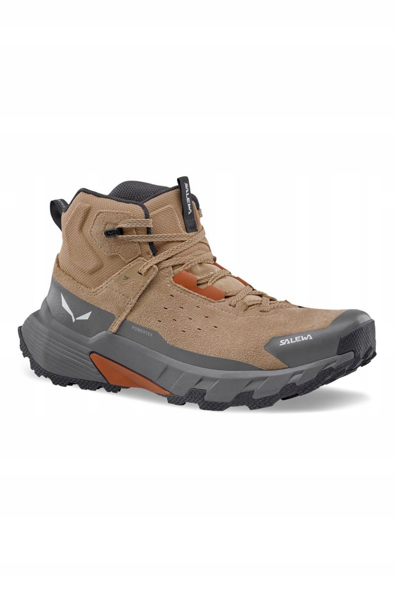 Salewa Pánské trekové boty Pedroc 2 Leather Mid Ptx hnědé uk_10,5_45
