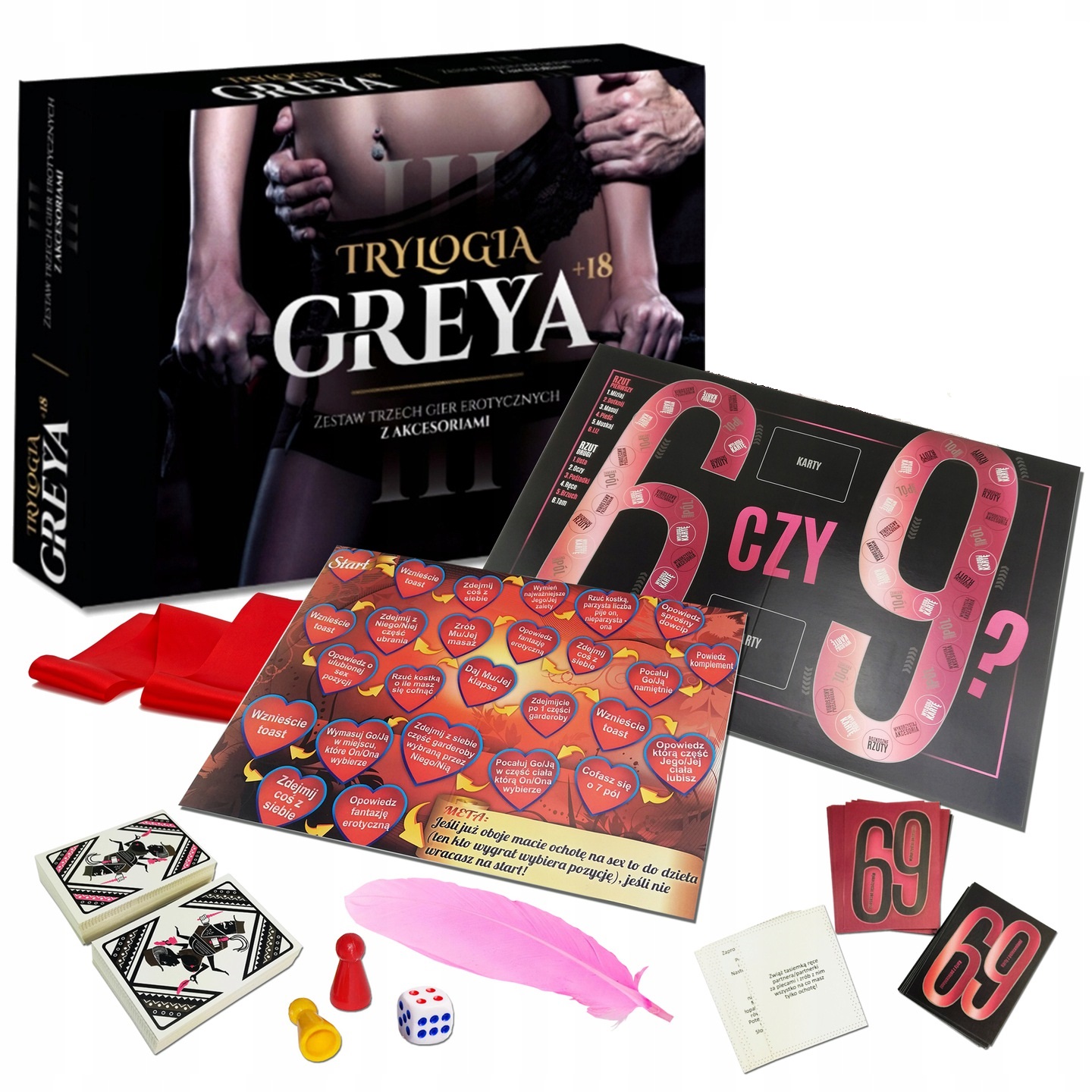 GRA PLANSZOWA EROTYCZNA SEX GREY GRATIS SEX ELIXIR Typ Podstawa