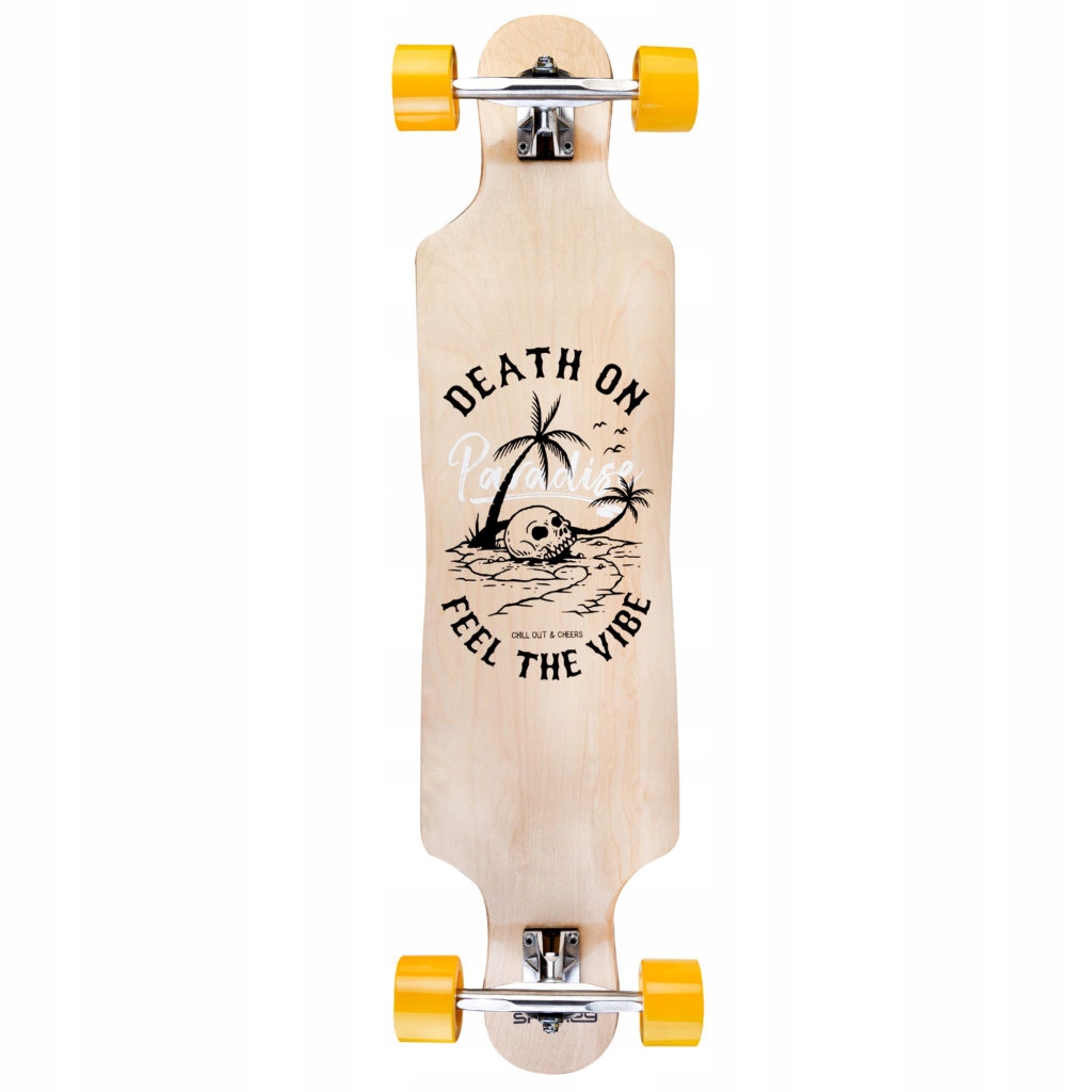 Deskorolka Longboard SPOKEY 7 warstw KLON ABEC7 LONGBAY Szerokość decku 23.5 cm