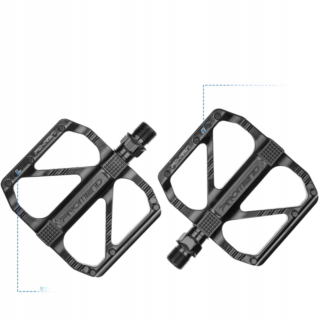 PEDAŁY ROWEROWE BMX/MTB platformowe czarne LEKKIE Model 7844