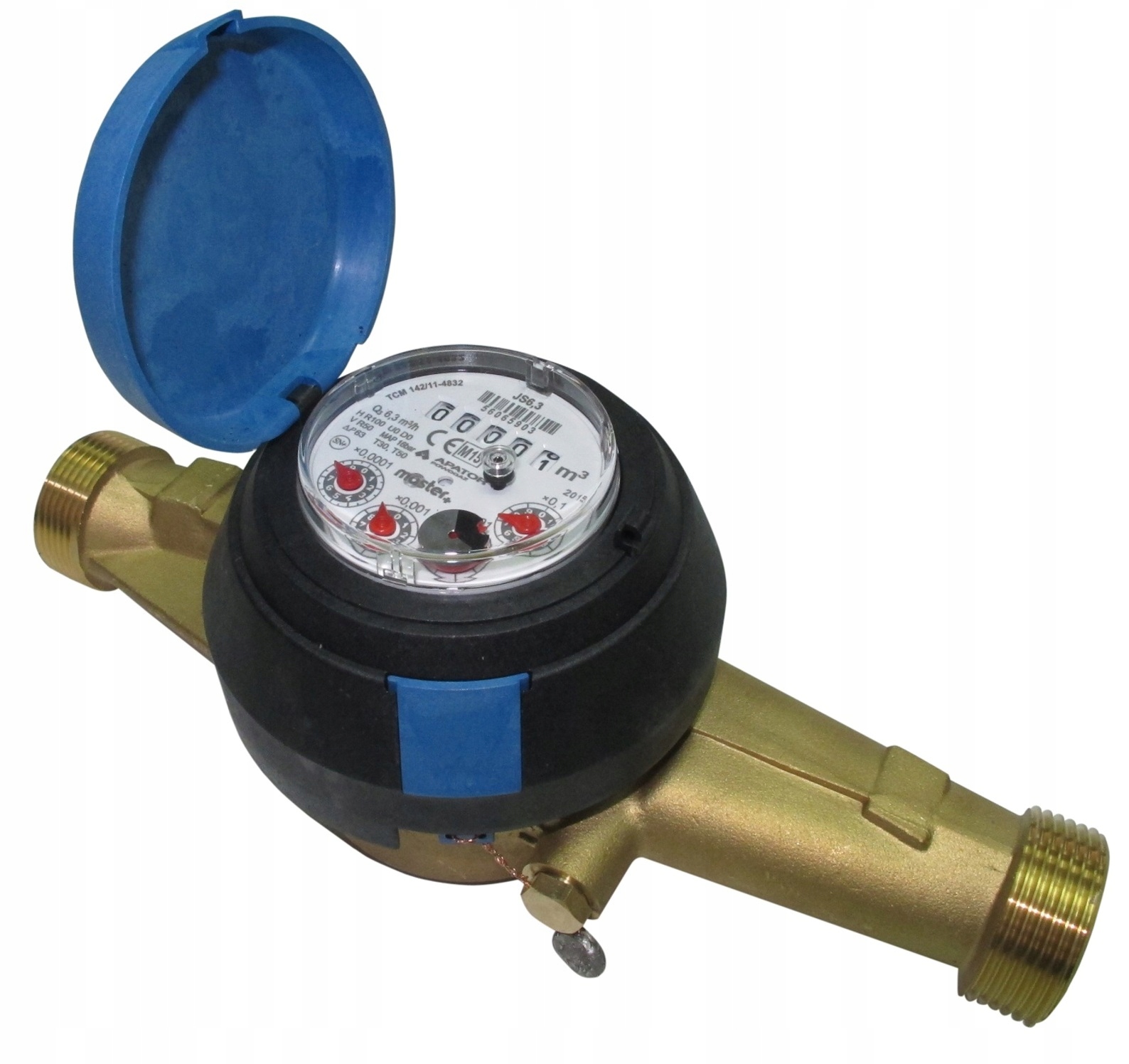 Vodomer Js Master+ 16 M3/H DN40 30° G2" MID R100/50