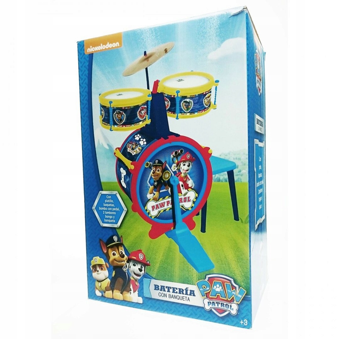 Perkusja The Paw Patrol Plastikowy Rodzaj perkusja