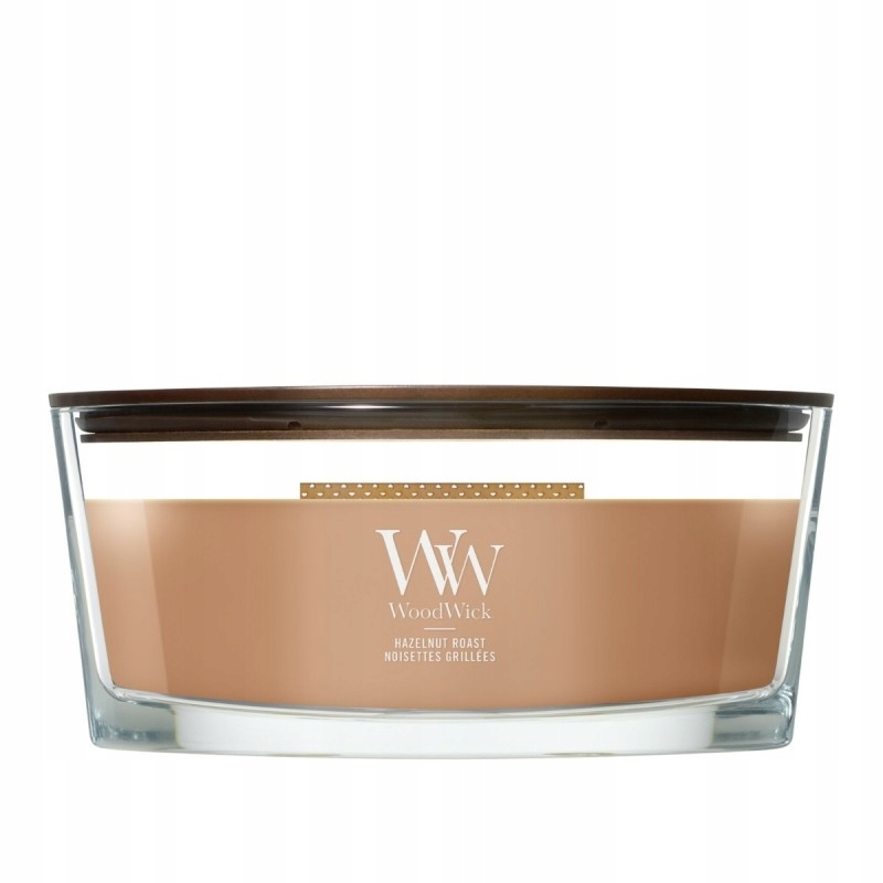 WoodWick Hazelnut Roast vonná svíčka elipsa 453 g
